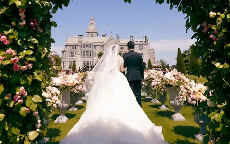 张若昀唐艺昕唯美浪漫婚礼迷人优雅写真图片壁纸张若昀唐艺昕浪漫迷人