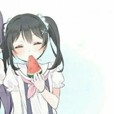 双人闺蜜动漫图片头像