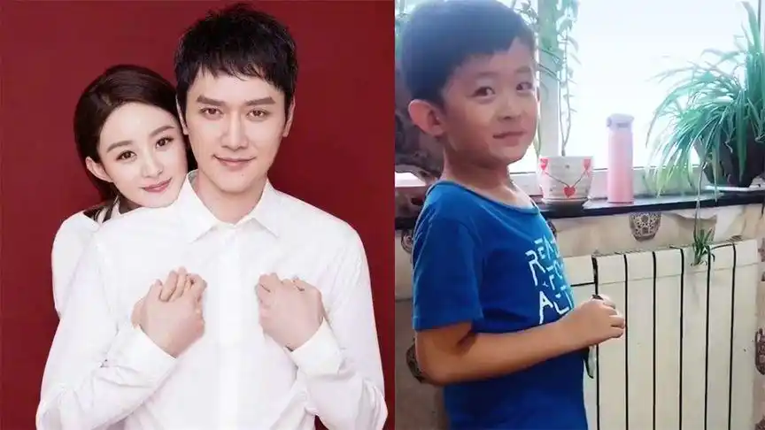 赵丽颖和冯绍峰的孩子会长成什么样?这个现实版的小男孩太神似