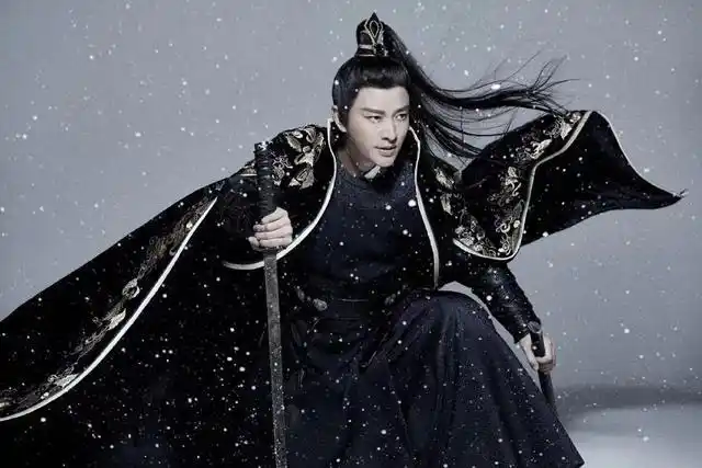 贾乃亮古装帅气大侠风范引来不少迷妹们尖叫