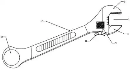 扳手是一种常用的安装与拆卸工具,是利用杠杆原理拧转螺栓,螺钉,螺母
