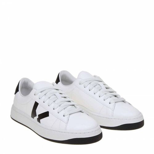 kenzo女士白色系带休闲鞋fa62sn170l500139白时尚百搭