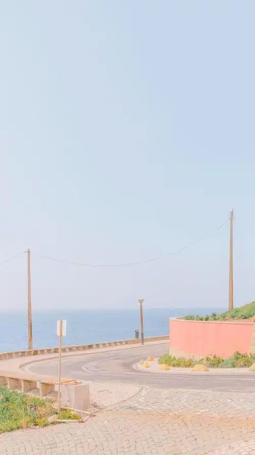 少女心粉色系唯美建筑风景图片手机壁纸