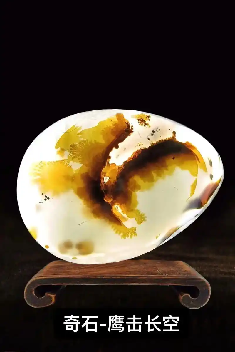 顶级玉髓玛瑙画面奇石,馆藏级奇石,国宝级奇石 - 抖音