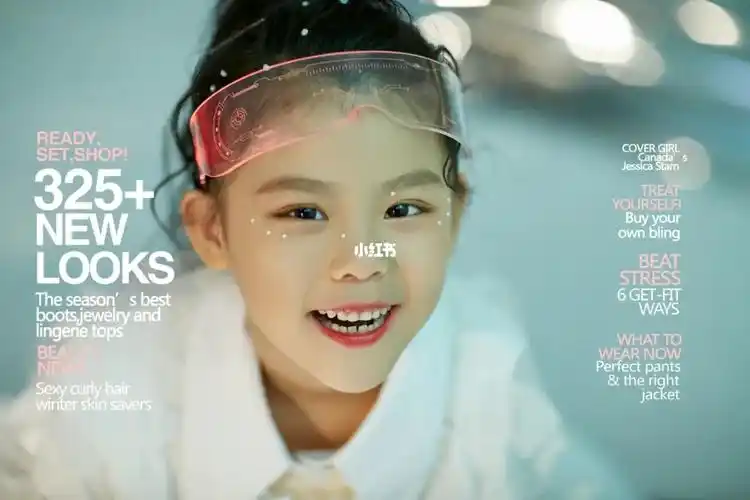 儿童潮拍可盐可甜治愈系笑容女神范