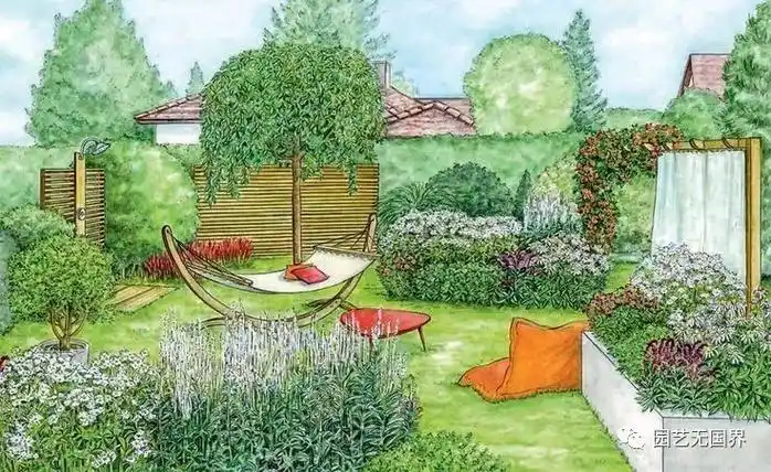 32款花园手绘,让笔尖勾画花园灵感