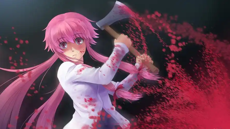 病娇女王我妻由乃动漫电脑壁纸下载