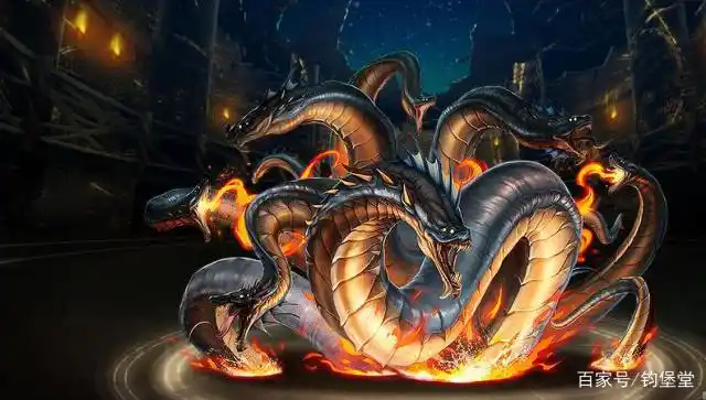 上古《山海经》中的九个头的神兽来长下见识