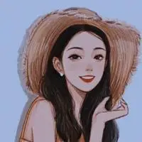 很有个性的手绘女生头像 我想有个猫和爱我的你