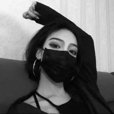 高清霸气女头像黑白图片 超拽高雅社会女生头像图片 - 女生头像