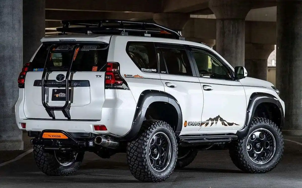 丰田普拉多改装,带你跨过山和大海!