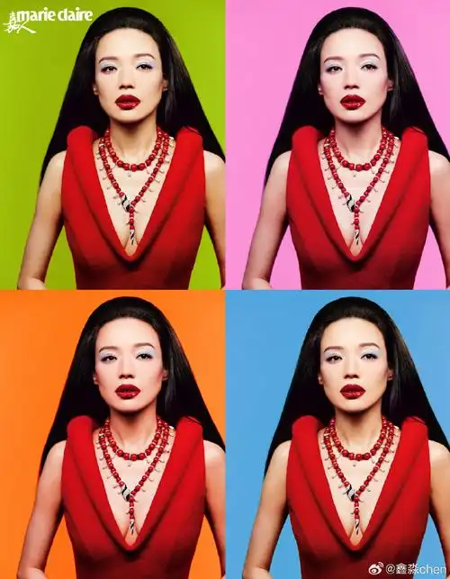 舒淇嘉人十月刊封面##舒淇现代曼波大片##舒淇##makeup鑫淼