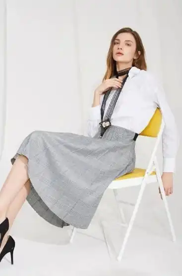 fiocco斐戈女装2018春季新款时尚职场搭配示范