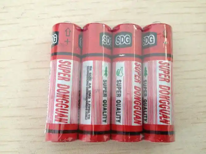 sdg红色5号1.5v aa干电池 适合各种电动玩具 4颗一组