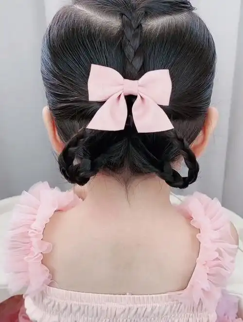 夏日清凉小公主发型,简单又可爱,快给你家小宝贝安排吧!-度小视