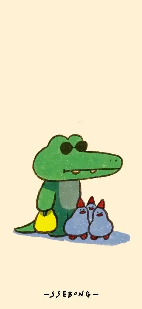 这组可爱风插画好有意思插画师ssebongkim