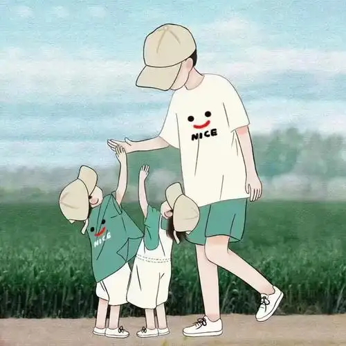 亲子头像一家三口