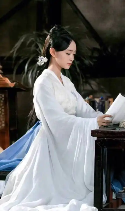 盘点国内女明星的古装白衣造型—一袭白裙 清丽脱俗 倾国倾城_整理_篇