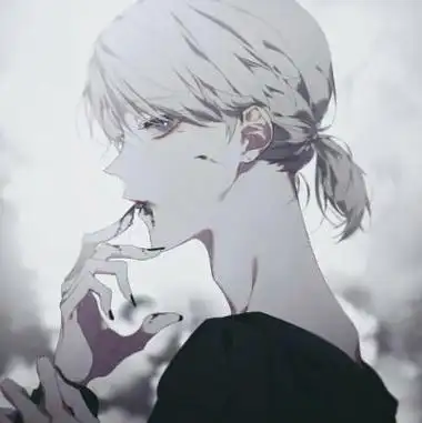 动漫男生侧颜头像帅气璃