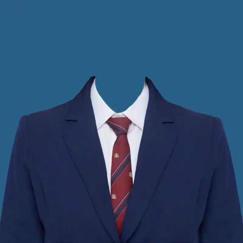 超全海马体天真蓝西服装证件照衣服服饰模板 给大家送上一些高清素材