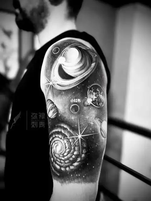 成都纹身  #纹身  #tattoo  #宇宙纹身  #星球纹身