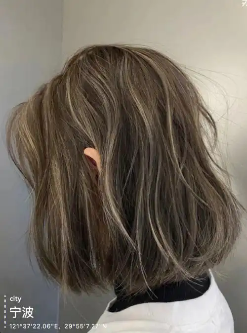 中短发欧美挑染短发女生必备发型