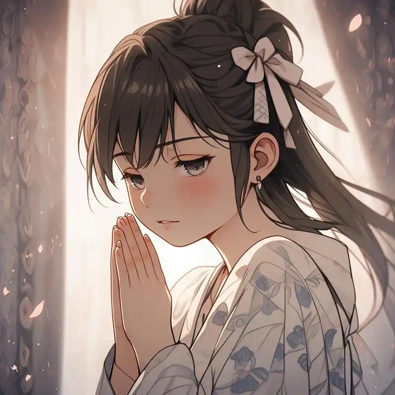 🙏双手合十祈祷头像🙏 双手合十,默默祈祷,愿世界和平,人人幸福.