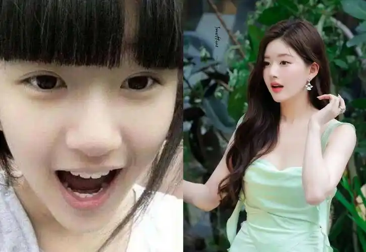 赵露思穿吊带露背装出席活动,却被质疑没穿衣物?_网友_女孩_照片