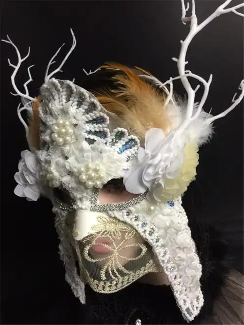 蒙面唱将面具 蒙面唱将面具夸张舞台蒙面歌王假面酒吧蒙面歌手演唱