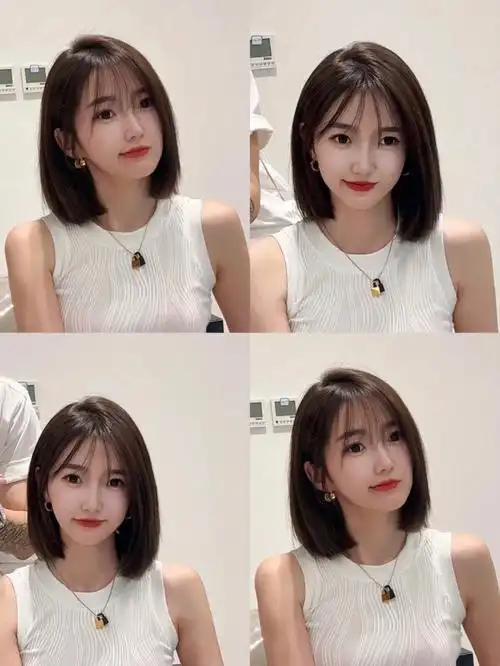 小个子女孩超级适合的短发75