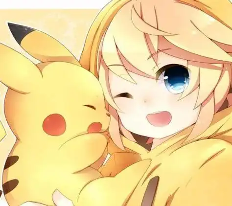 皮卡丘放电情侣头像