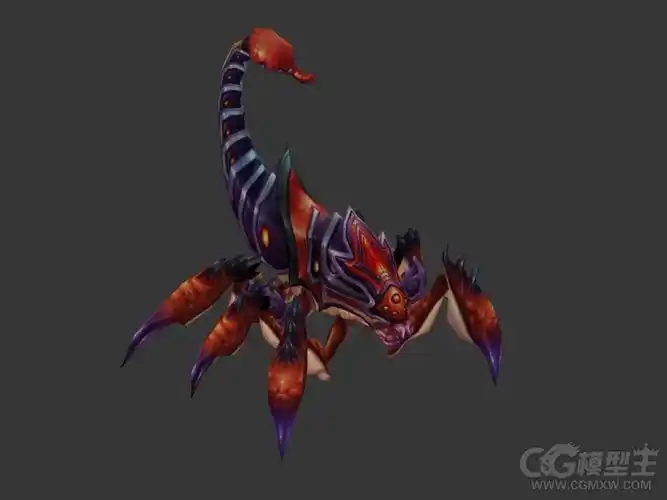 蝎子3d模型