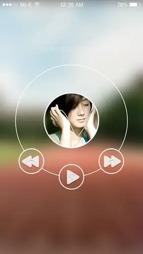 音乐ui-播放界面