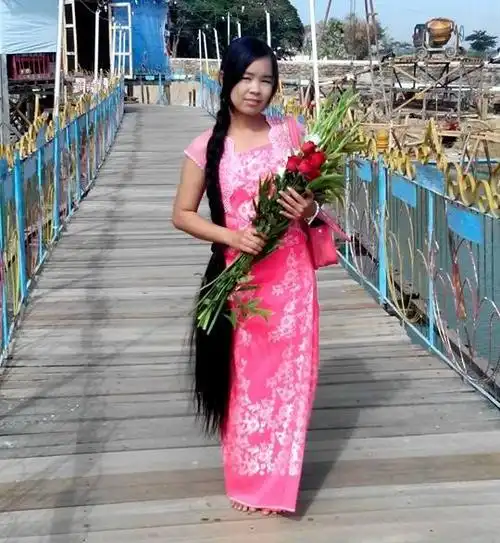 缅甸长发图片集锦-2