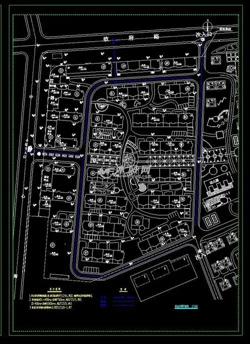 某住宅小区综合管网施工图