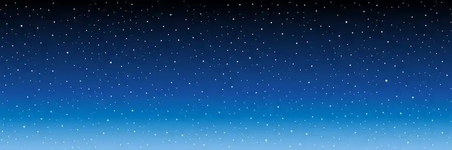 夜空的星星矢量图像