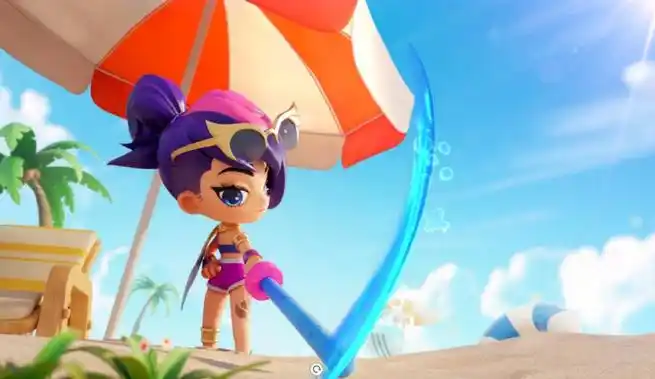 theshy剑姬来了全吃了##theshy限定泳池菲奥娜#金铲铲之战泳池派对