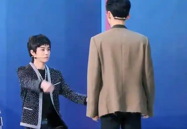 白敬亭华晨宇表演碰瓷真上头演技到位表情精准不愧最当红