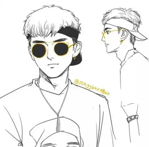 简笔画明星人物吴亦凡q版吴亦凡简笔画图片教程其他人物简笔画吴亦凡