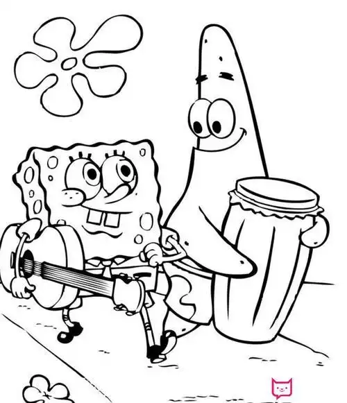 一个菠萝怎么画卡通动画片海绵宝宝简笔画海绵宝宝菠萝屋怎么画海绵宝