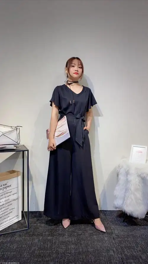 时尚品位通勤女装折扣 朗斯莉20夏新款 尾货库存一手货源批发