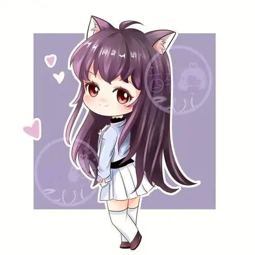 q版练习4100带上色过程