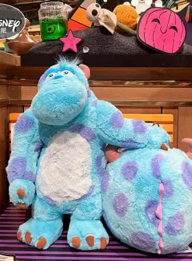 迪士尼正版毛怪公仔怪物电力公司怪兽大学苏利文毛绒玩具毛毯抱枕