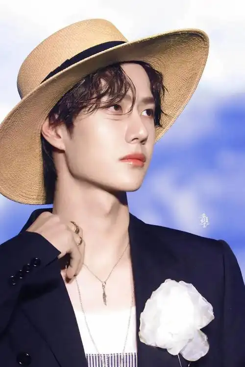 王一博这套草帽背带裤造型一出真的被小王子狠狠的惊艳到了