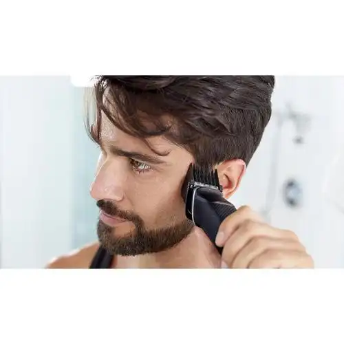 飞利浦philipsmg575049家用男士胡须修剪器理发器干湿两用肌肤舒适