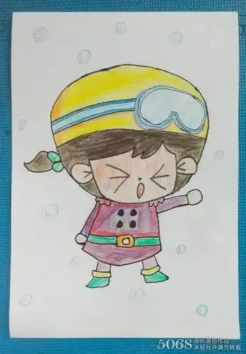 我是小黄人卡通动漫人物绘画图片欣赏