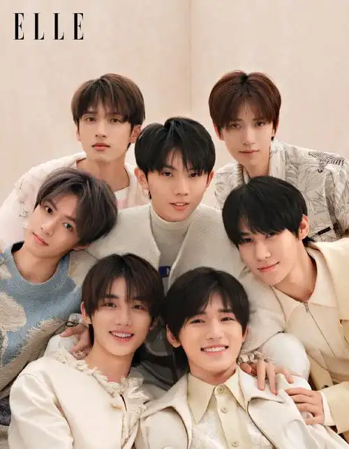时代少年团elle封面