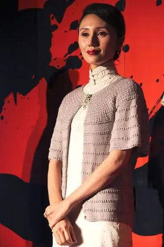 袁泉穿旗袍出席大上海首映再续上海缘