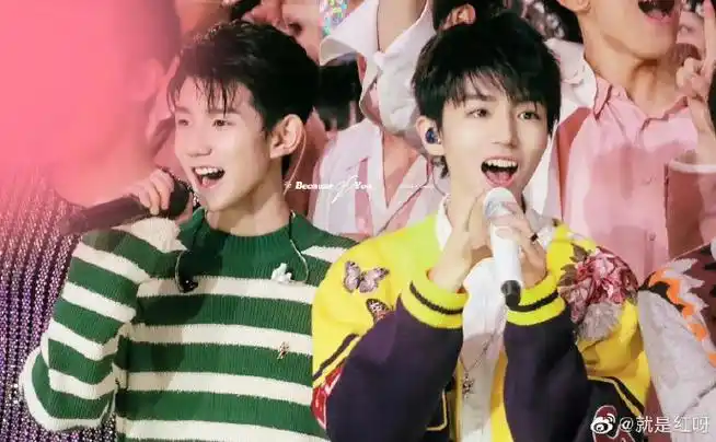 愚人节站姐团建两对大热cp王俊凯王源 凯源同框图,王一博肖战博君一肖