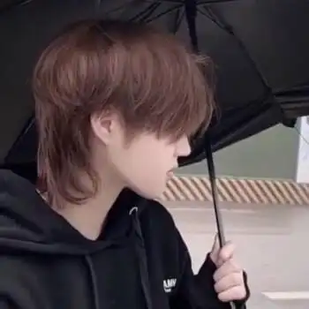 网红鲻鱼头狼尾假发短发全头套日系学生蓬松逼真自然个性帅气男女 深